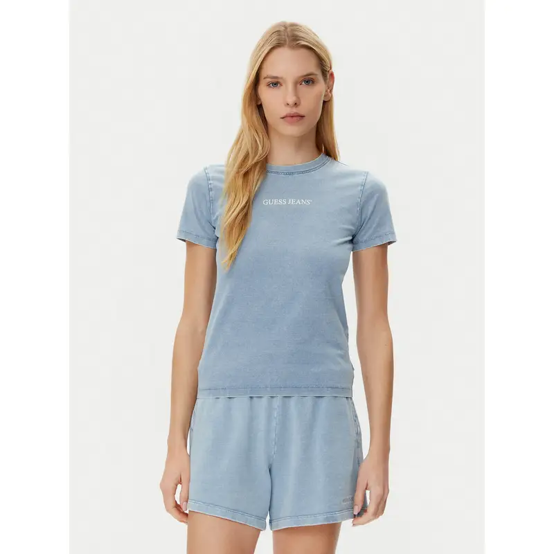 T-shirt W5GI41 KCTL1 Blu Regular Fit