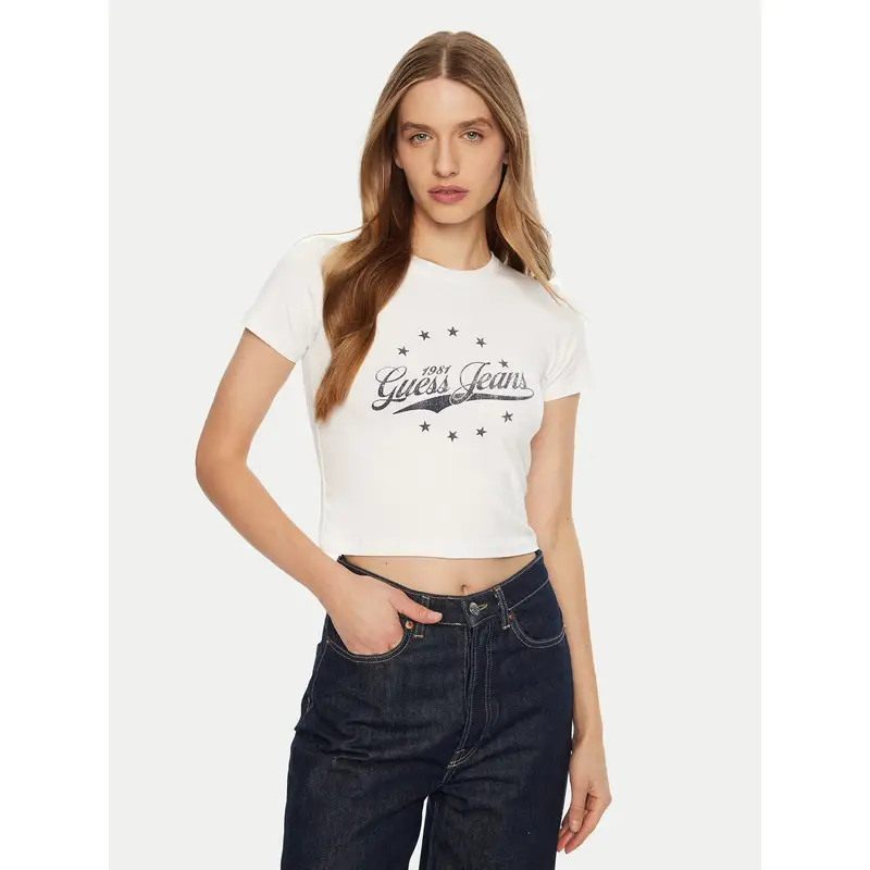 Guess Jeans T-shirt Bianco 3211549
