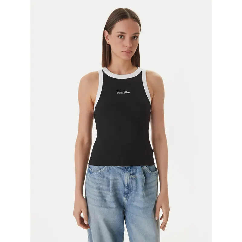 Top W6GPZ8 KF641 Nero Slim Fit