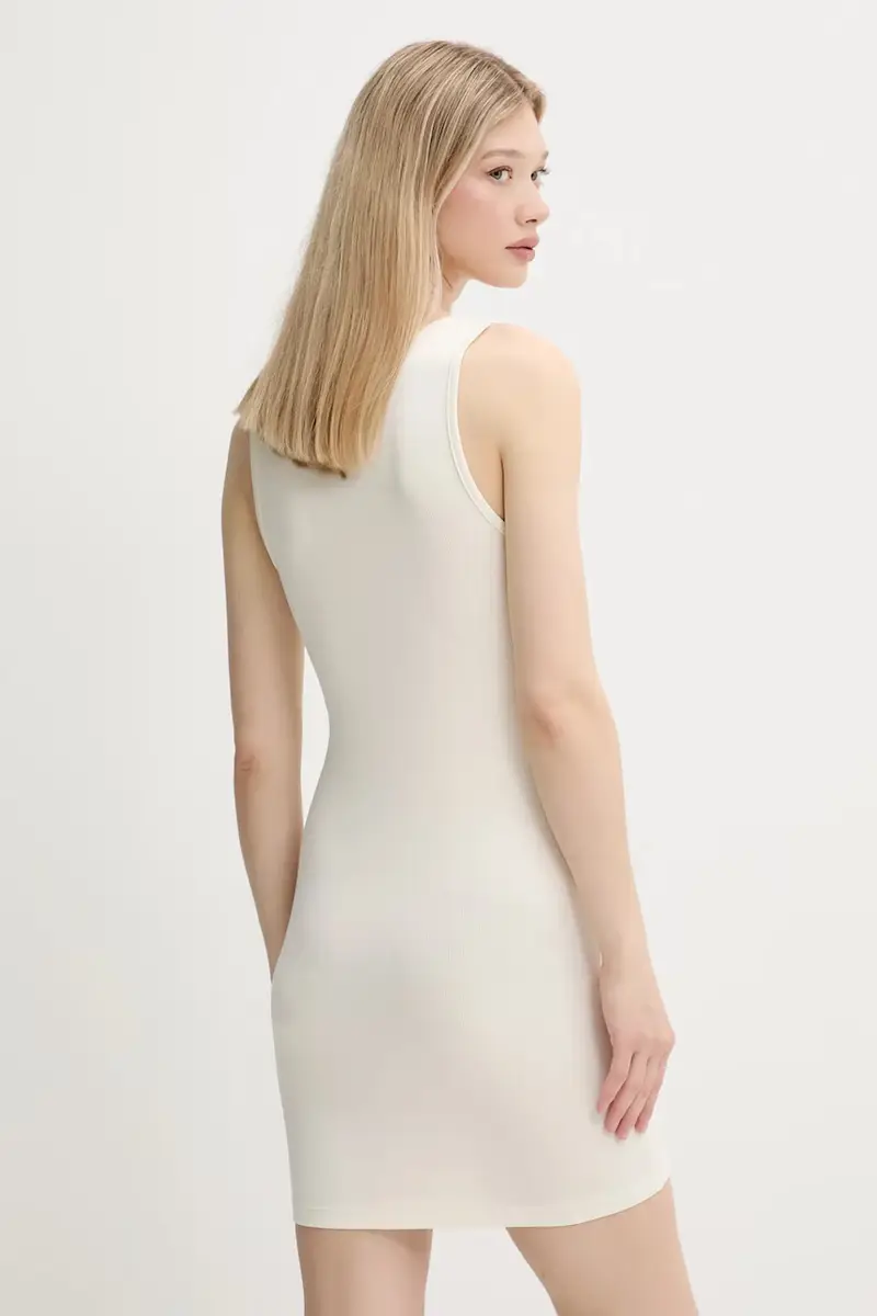 vestito colore beige W5YK0I KA0H1 miniatura 3