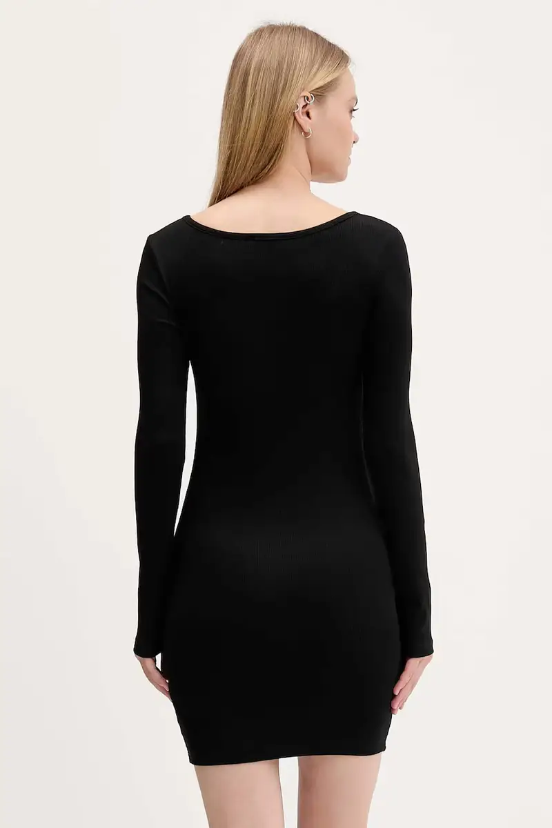 vestito colore nero W5BK12 KA0H1 miniatura 3