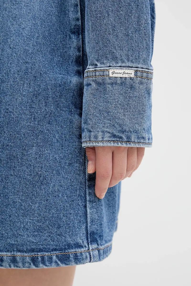 vestito di jeans colore blu W5BK48 D5M48 miniatura 5