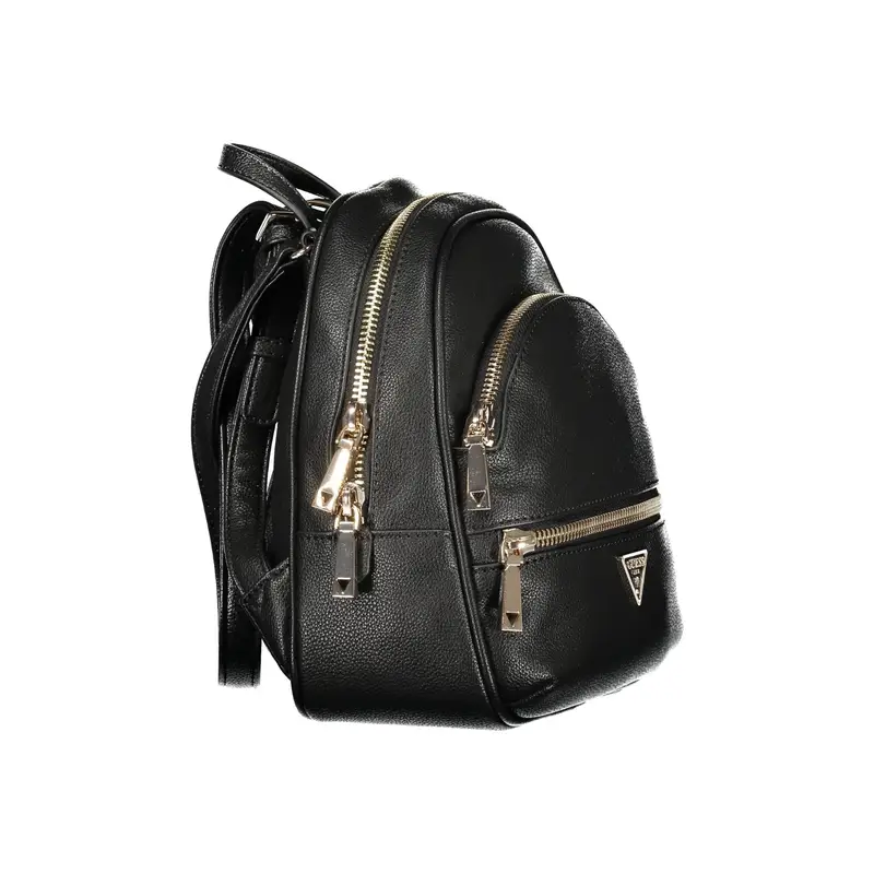 Zaino Donna Nere Logo Nero miniatura 3