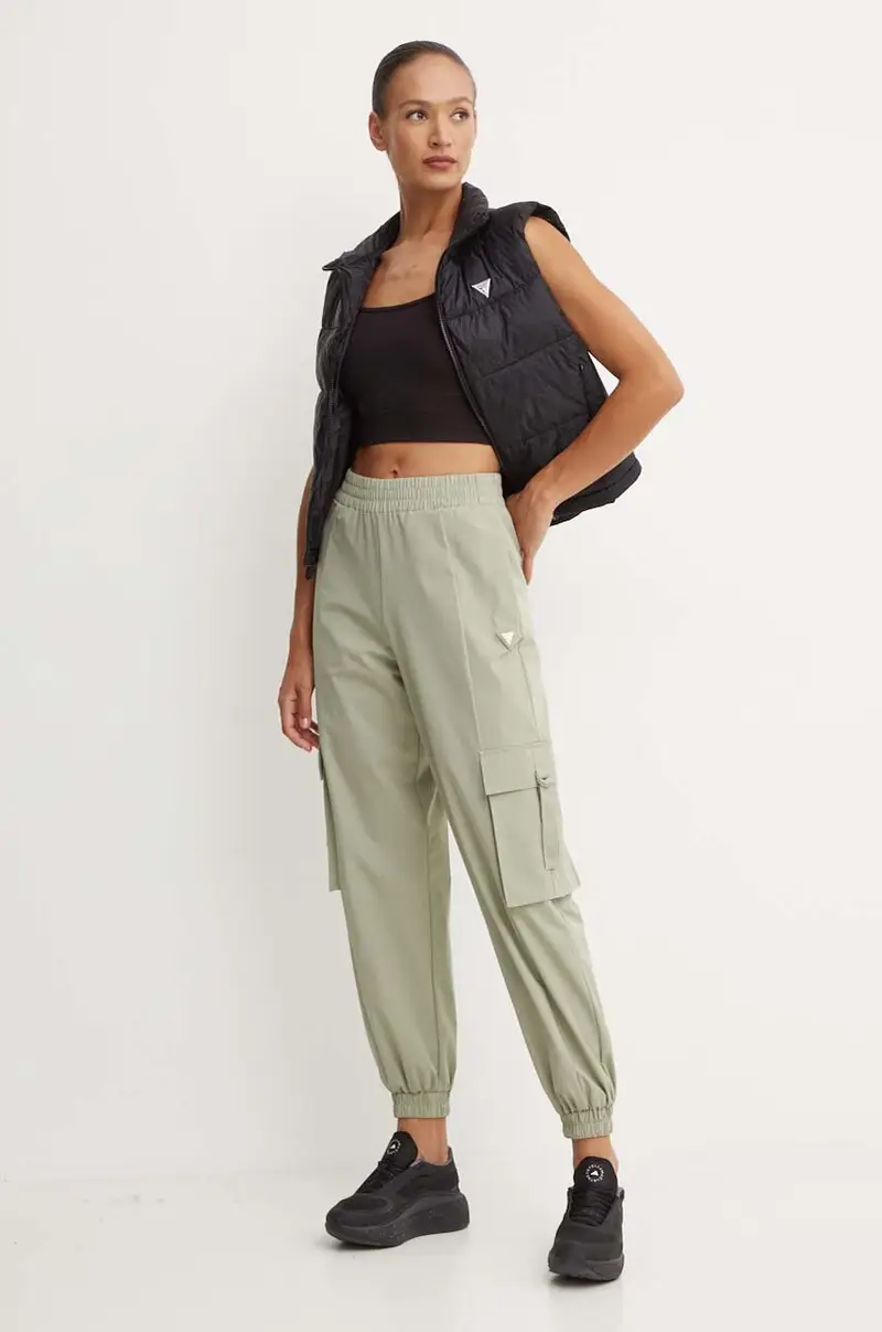 joggers AURLIE colore verde V4YB06 WG982 miniatura 2