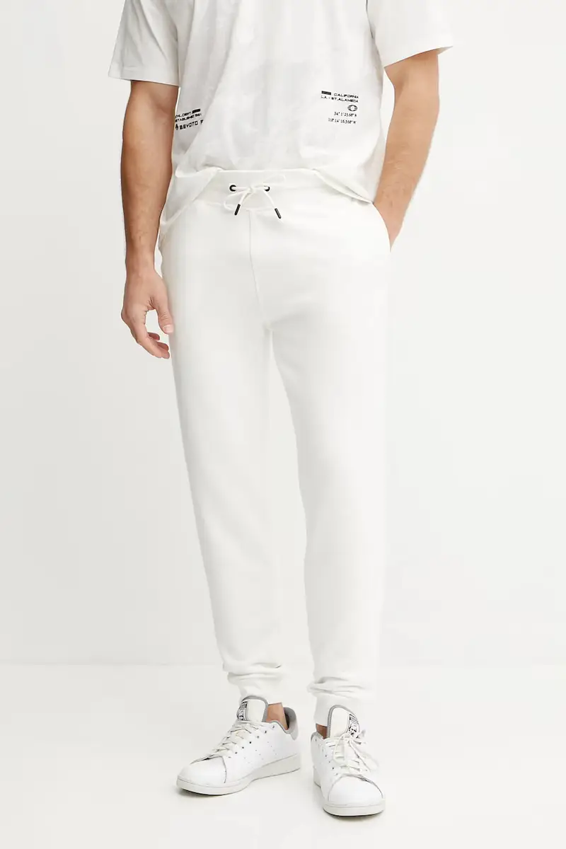 joggers colore blu navy Bianco