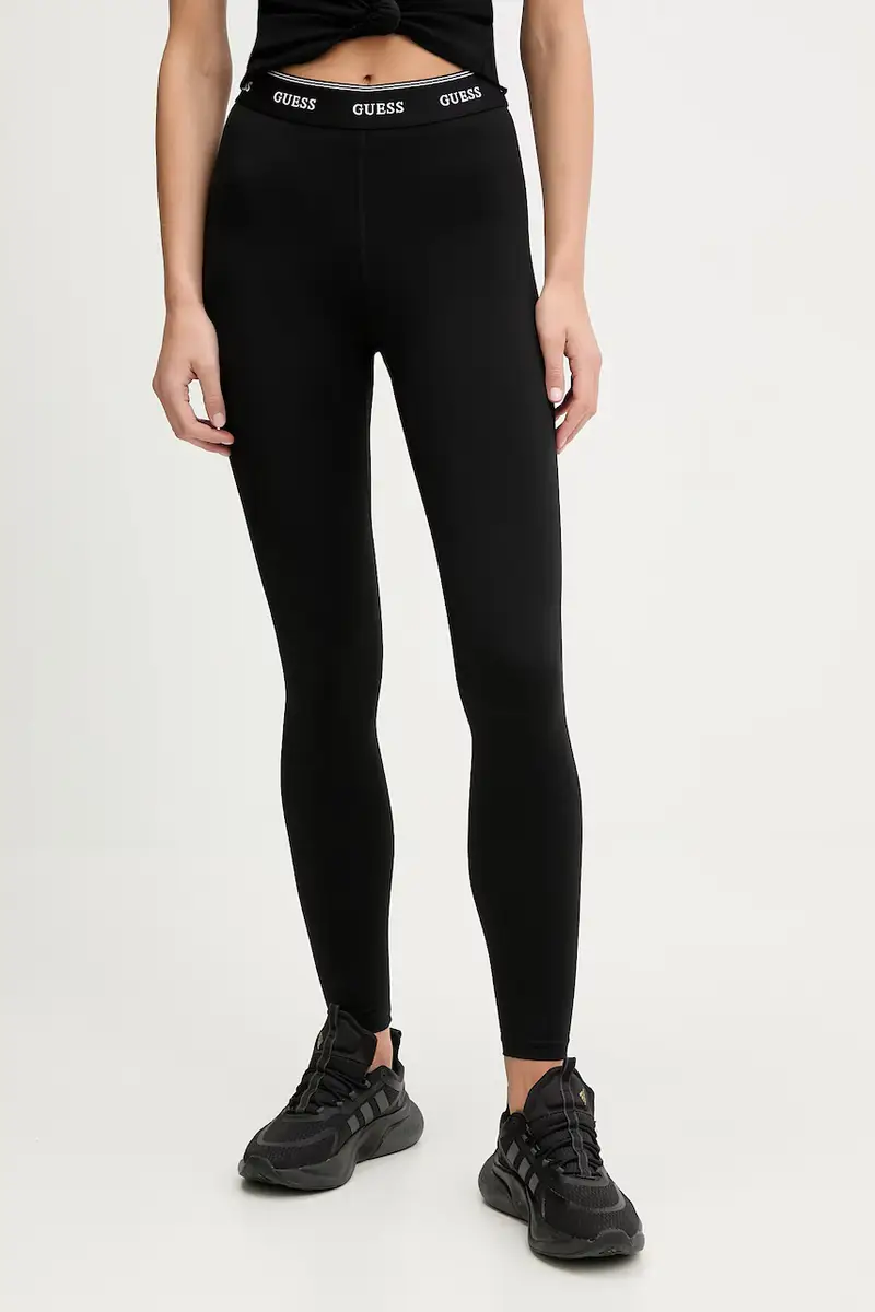 Guess Leggings Donna Nero 3847488