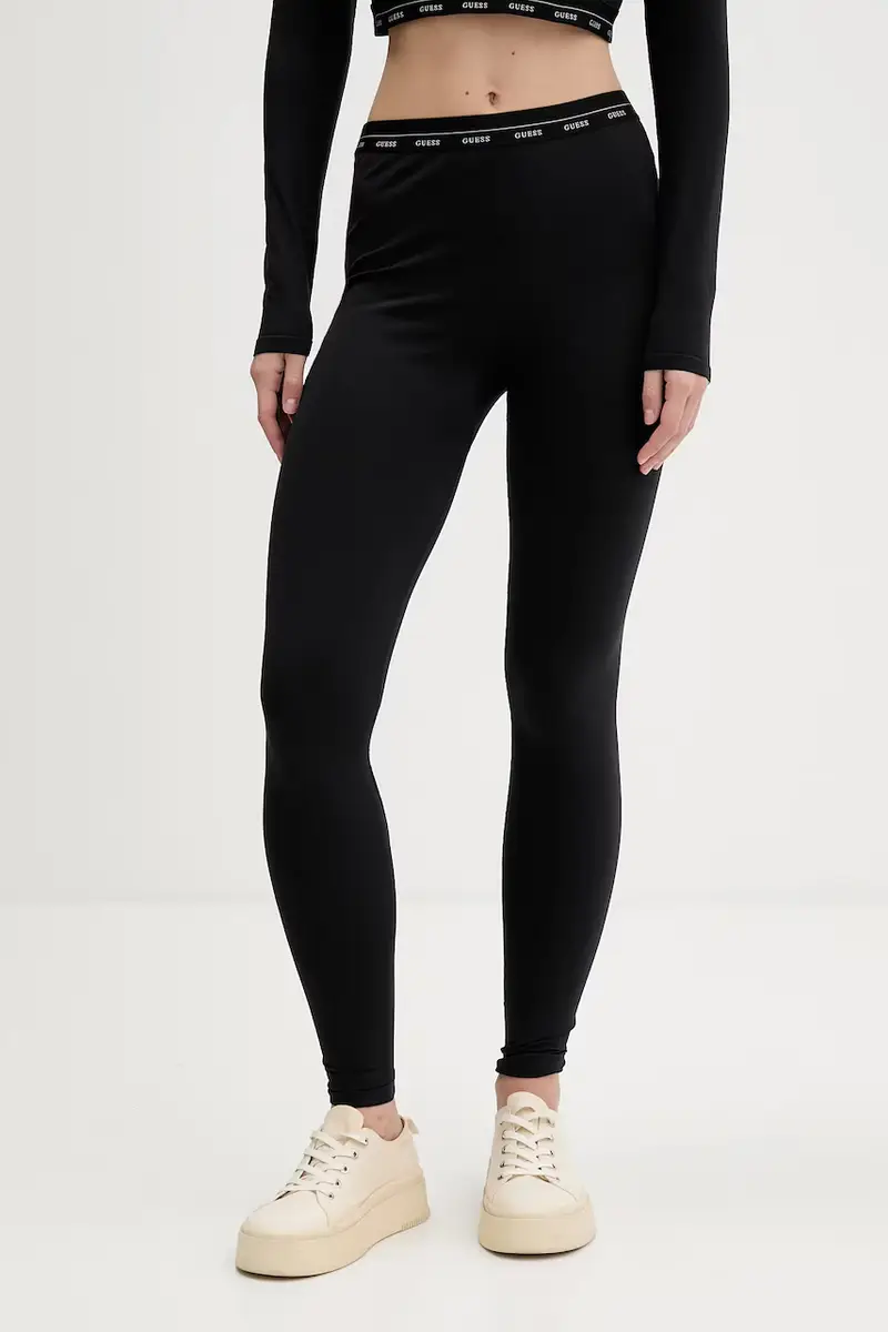 Guess Leggings Donna Nero 3778004