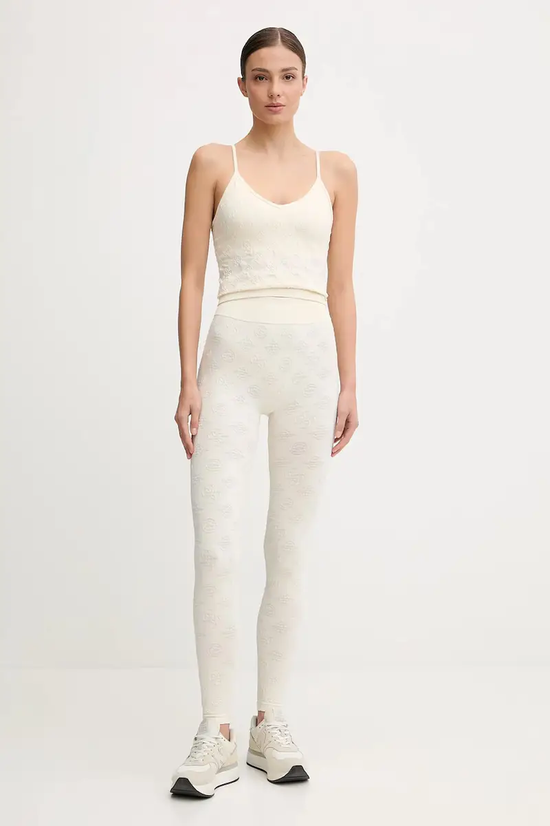 Guess Leggings Donna Beige 3123437 miniatura 2