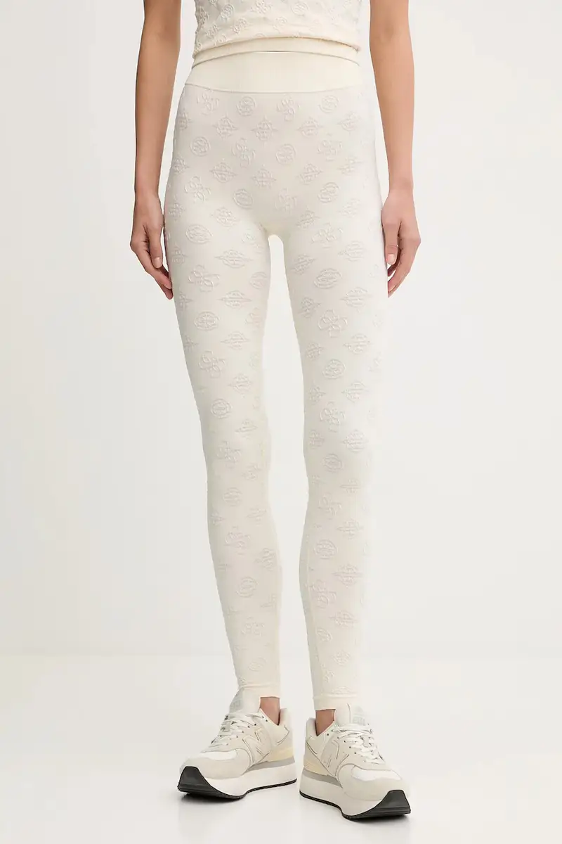 Guess Leggings Donna Beige 3123437