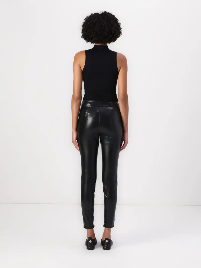 Guess Leggings Donna Nero 3984685 miniatura 3