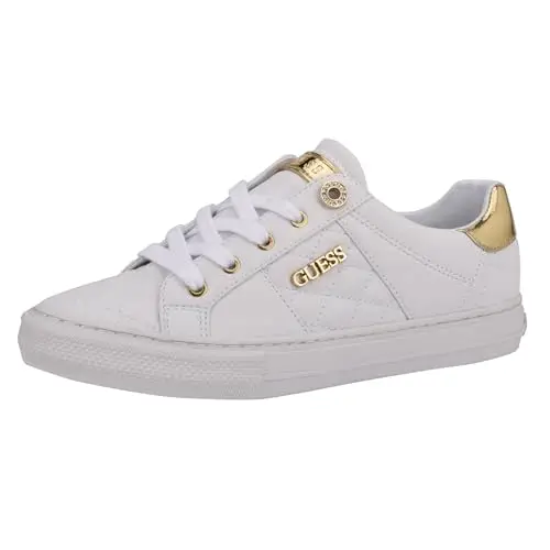 GUESS Loven - Sneaker da Donna, Bianco, 36 EU