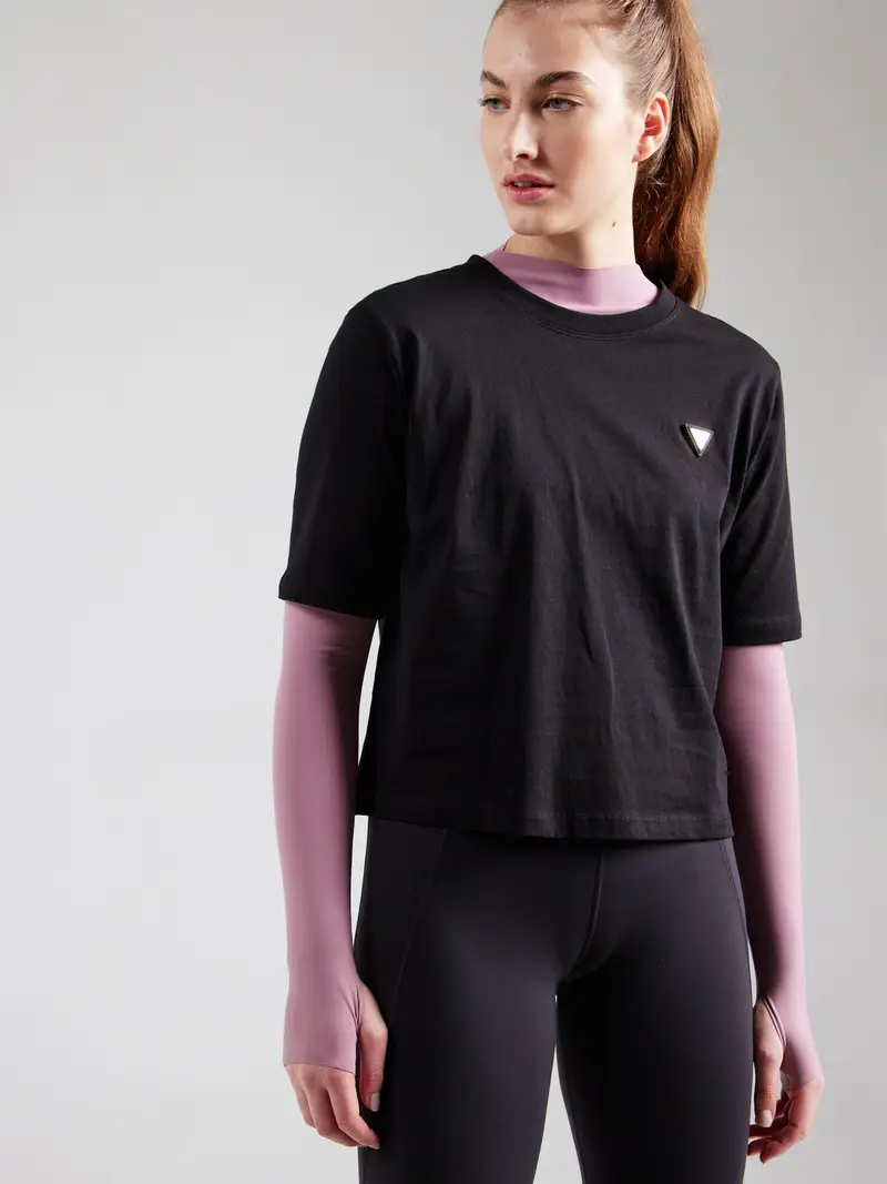 Maglia funzionale 'COLETTE' nero / bianco miniatura 2