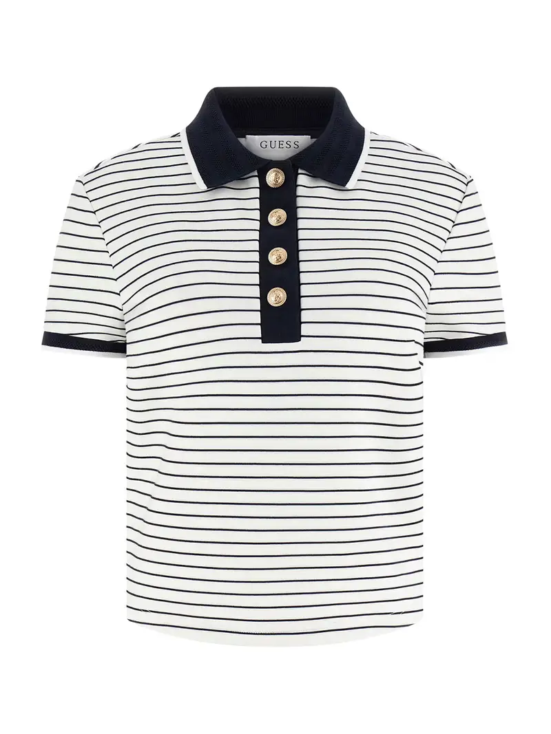 Maglietta ALPHONSINE navy / bianco