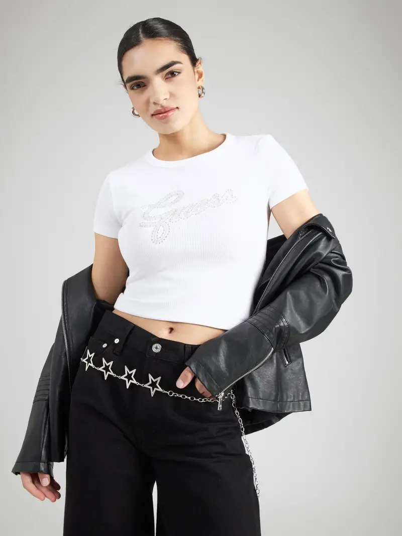 Maglietta argento / bianco miniatura 2