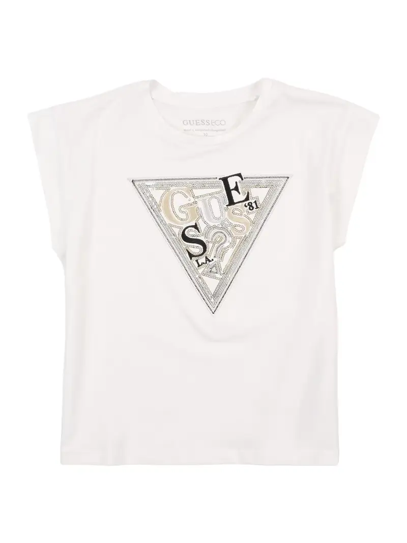 Maglietta beige / grigio / nero / bianco