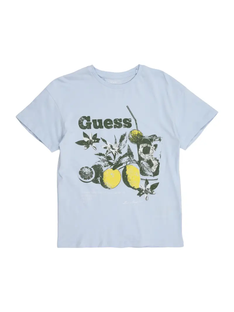 Maglietta blu chiaro / giallo / nero / bianco