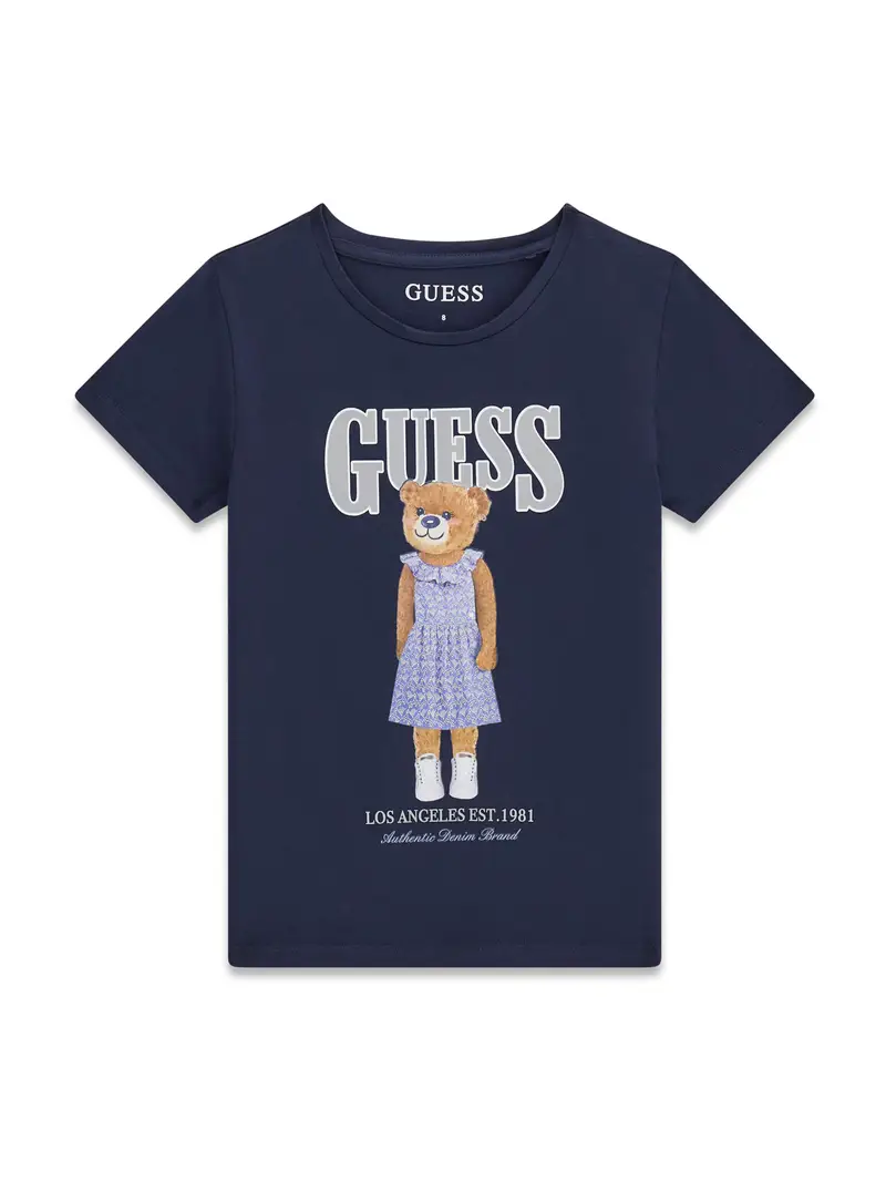 Maglietta blu notte / marrone / grigio / blu violetto