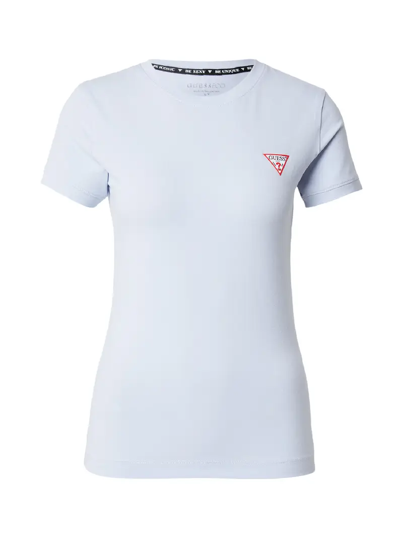 Guess Maglietta donna blu pastello in jersey