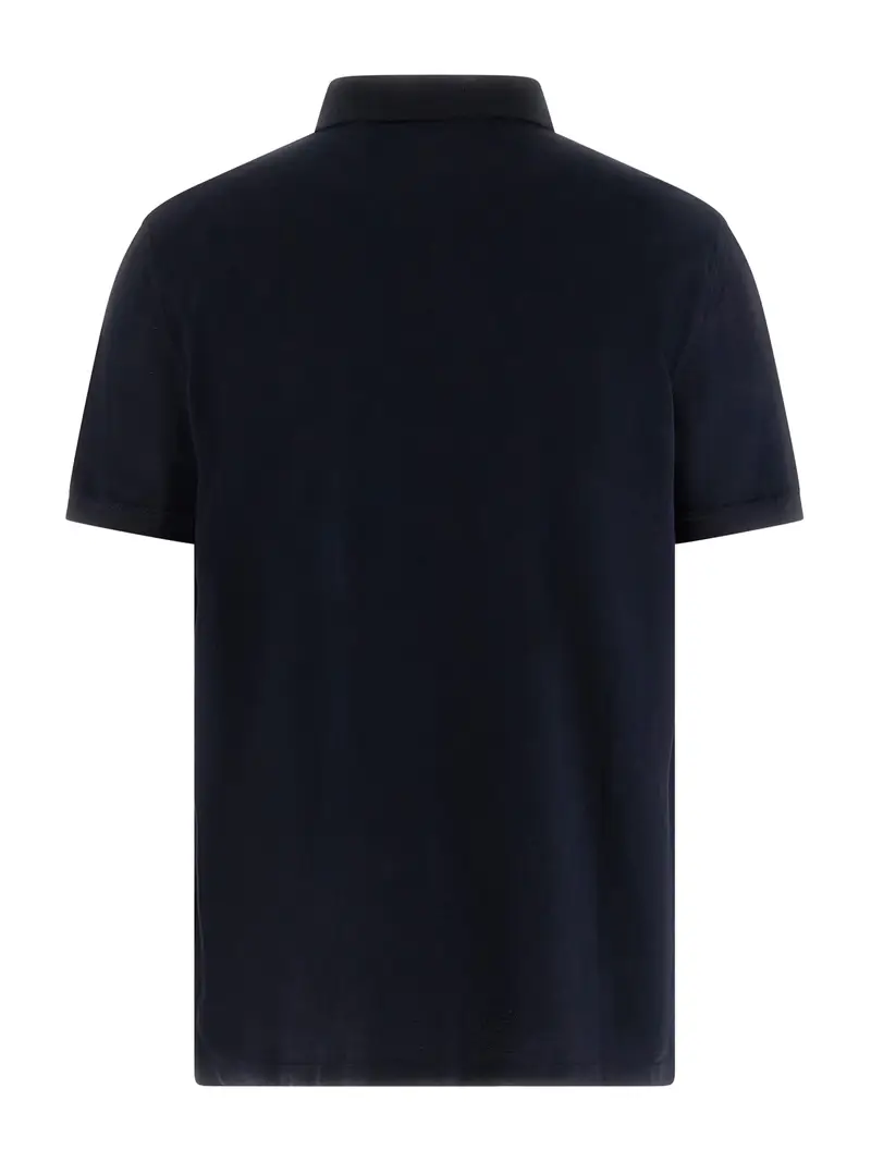 Maglietta blu scuro / bianco miniatura 2