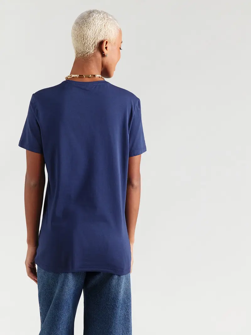 Maglietta CALEB HERO navy / bianco miniatura 3