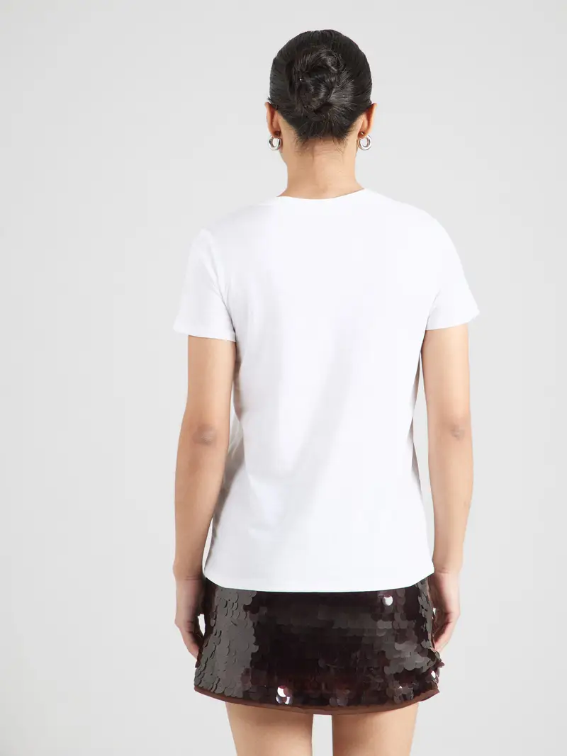 Maglietta 'CALL ME EASY' grigio chiaro / rosso sangue / nero / bianco miniatura 3