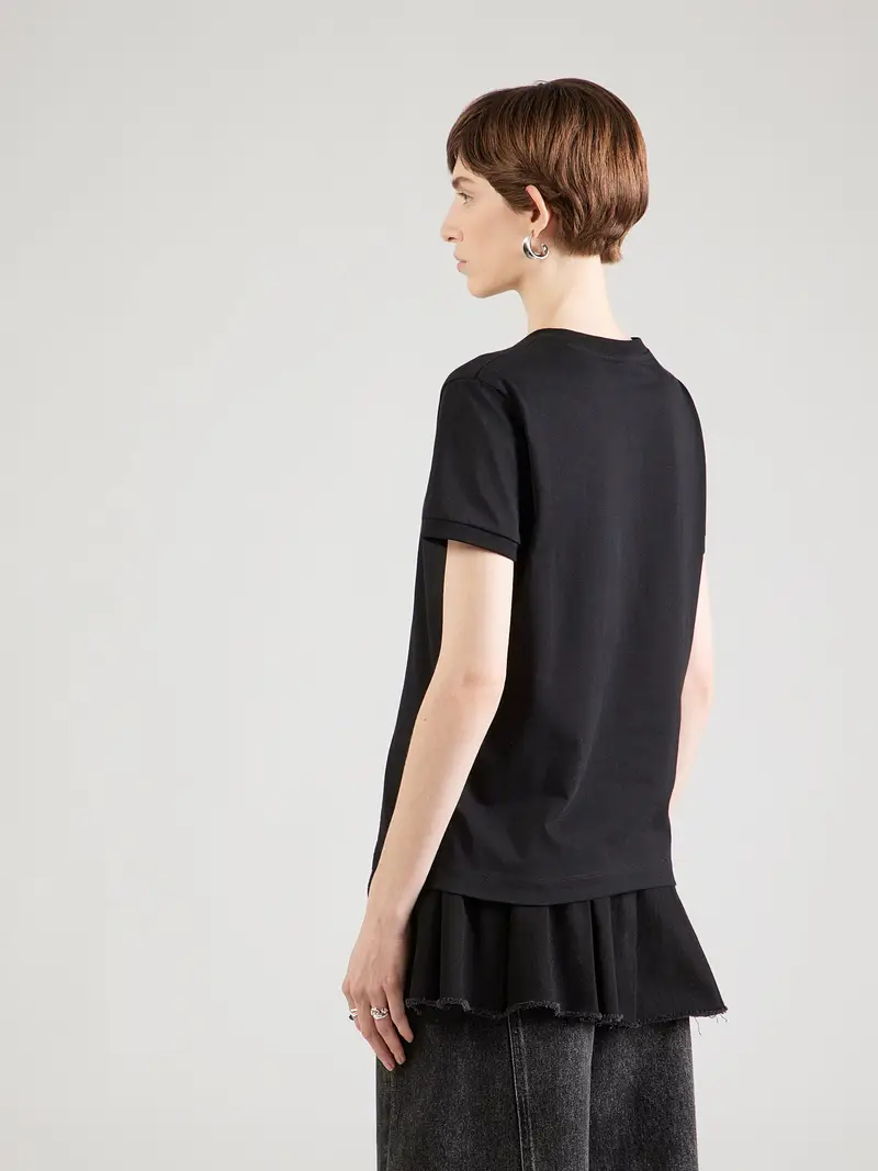 Maglietta CARLA rosa chiaro / nero miniatura 3