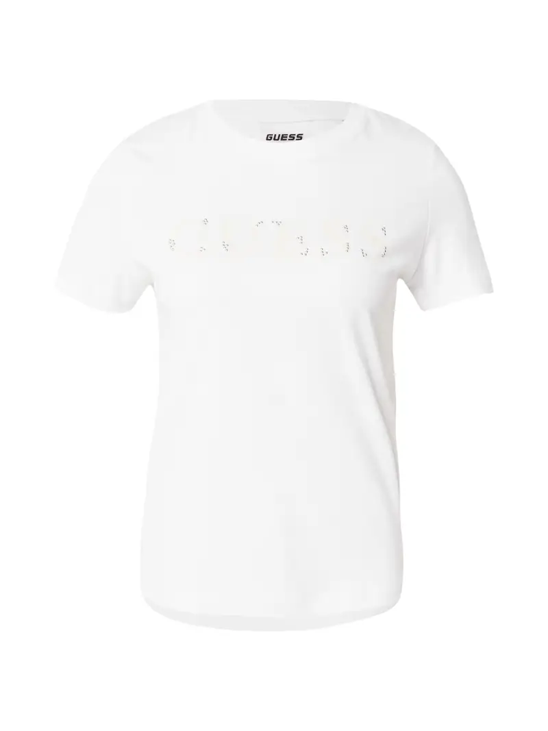 Maglietta 'CLELIA' beige / bianco