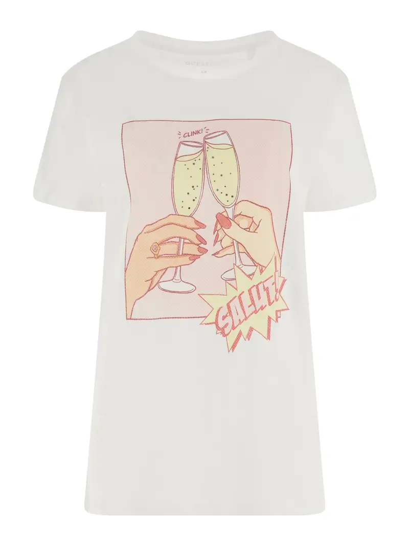 Maglietta CLINK EASY giallo / rosa / rosso / bianco