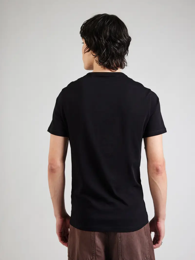 Maglietta crema / nero / offwhite miniatura 3