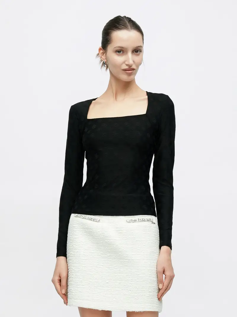 Maglietta ELLEONA nero miniatura 2