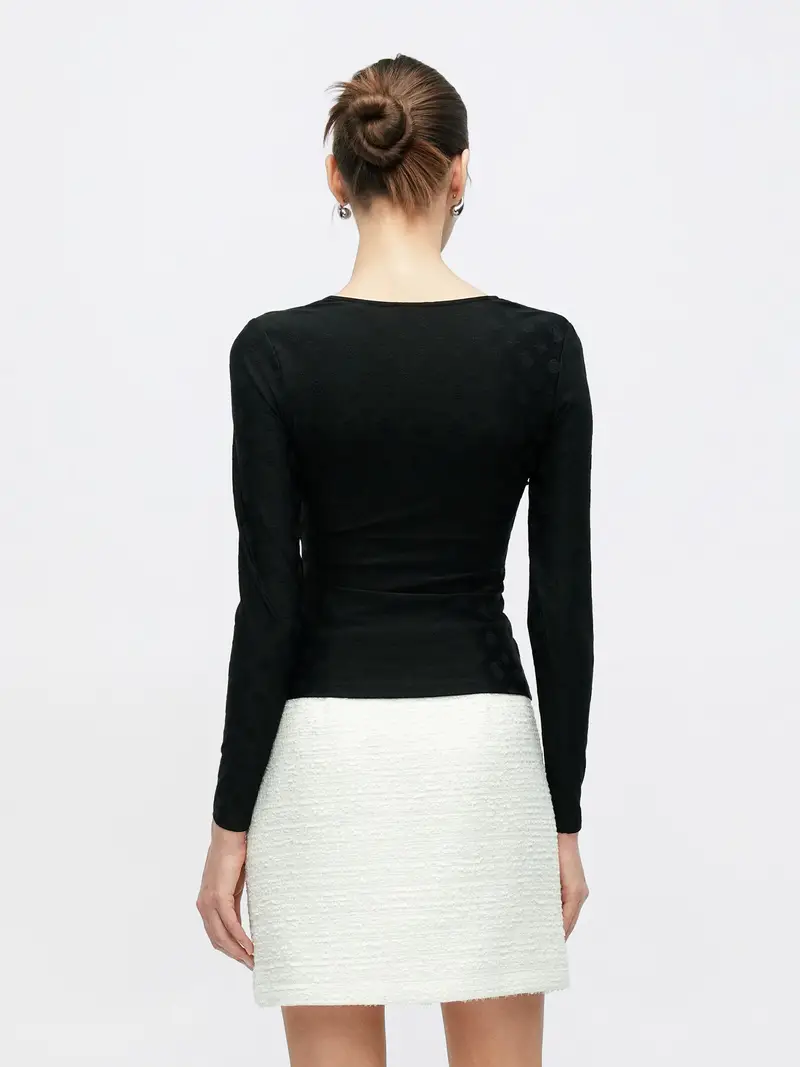 Maglietta ELLEONA nero miniatura 3