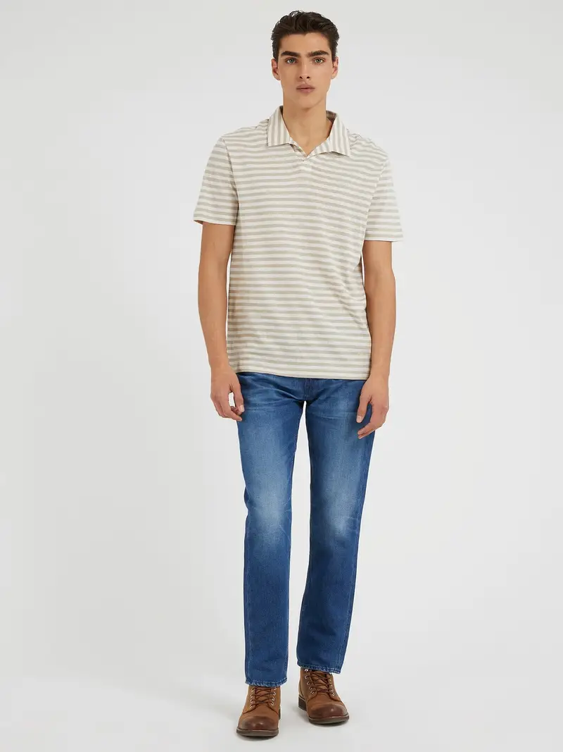 GUESS Maglietta 'Embro' beige / offwhite miniatura 2