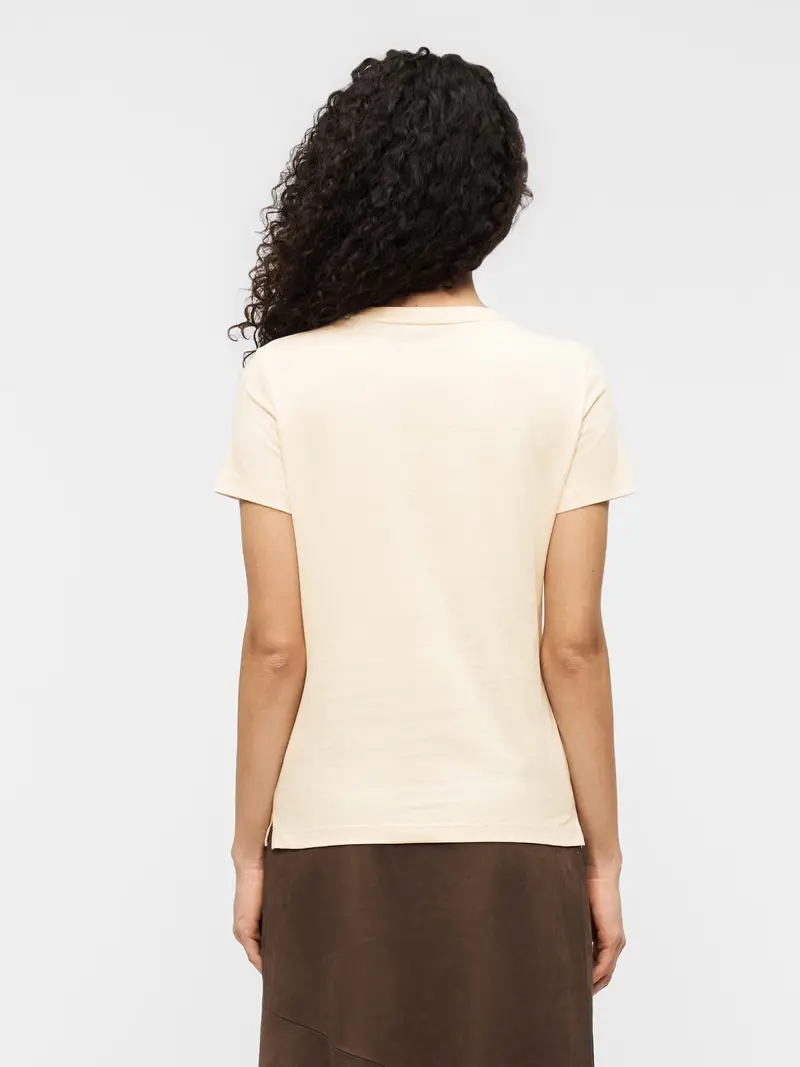 Maglietta giallo chiaro / ossido / nero / offwhite miniatura 3