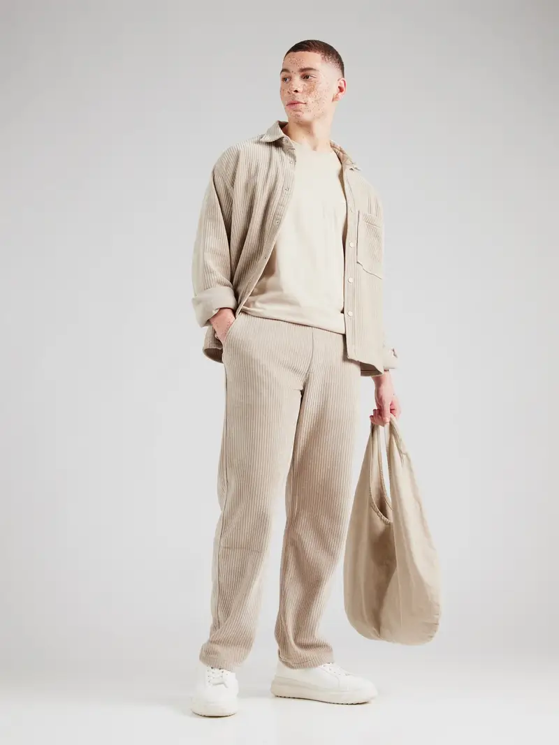 GUESS Maglietta greige / bianco miniatura 3