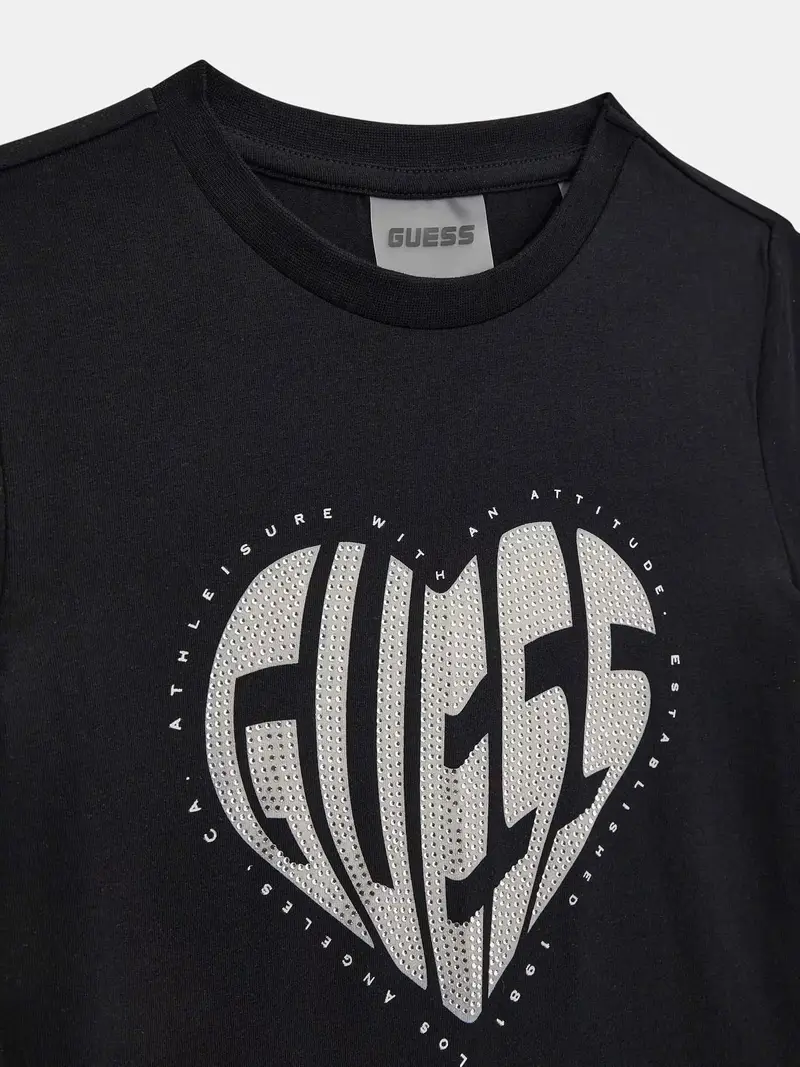 Maglietta greige / nero / argento miniatura 3