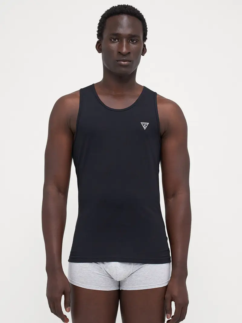 Maglietta intima Caleb Hero nero miniatura 2