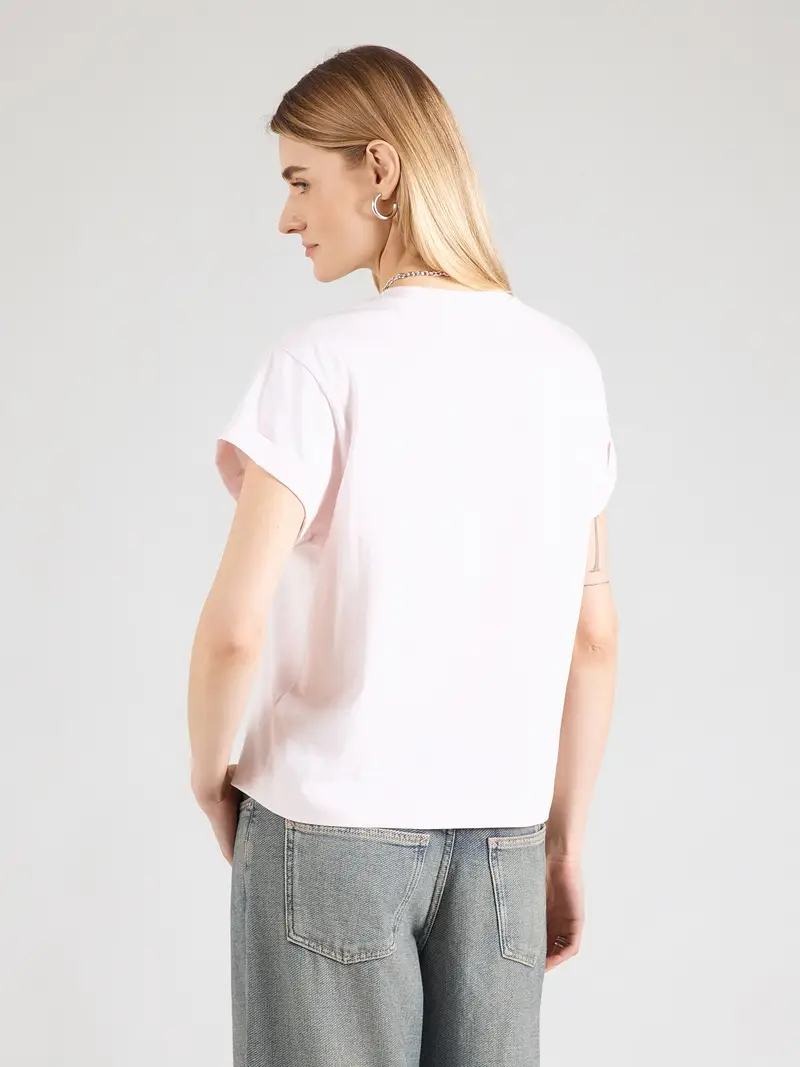 Maglietta 'LA STARS' rosa pastello / argento / bianco miniatura 2