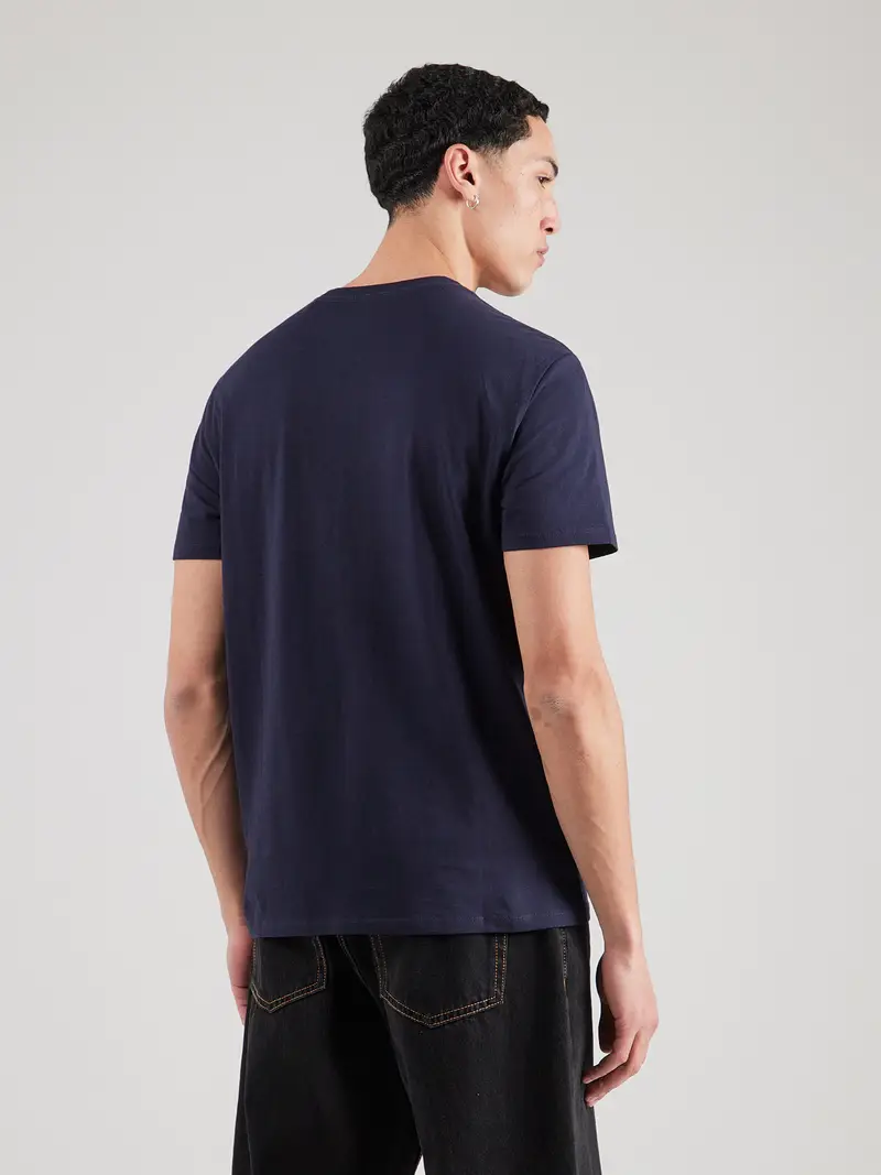 Maglietta navy / blu fumo / argento miniatura 2