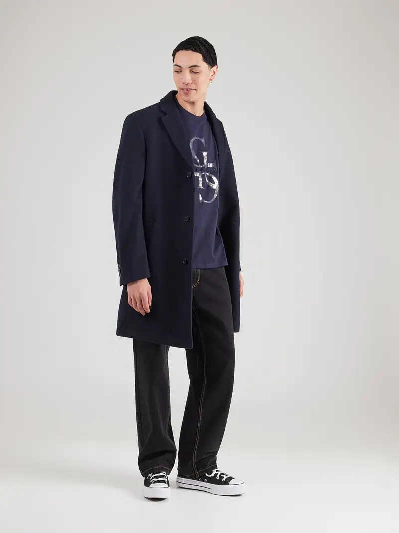 Maglietta navy / blu fumo / argento miniatura 3