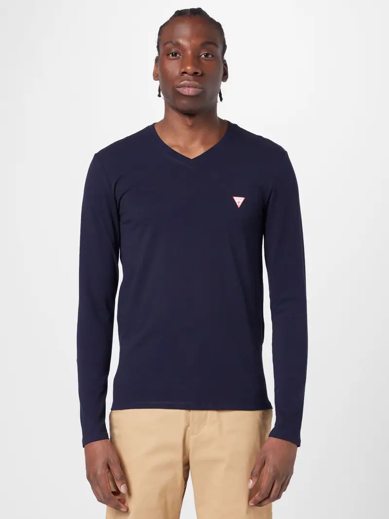 Maglietta navy / rosso / bianco miniatura 2