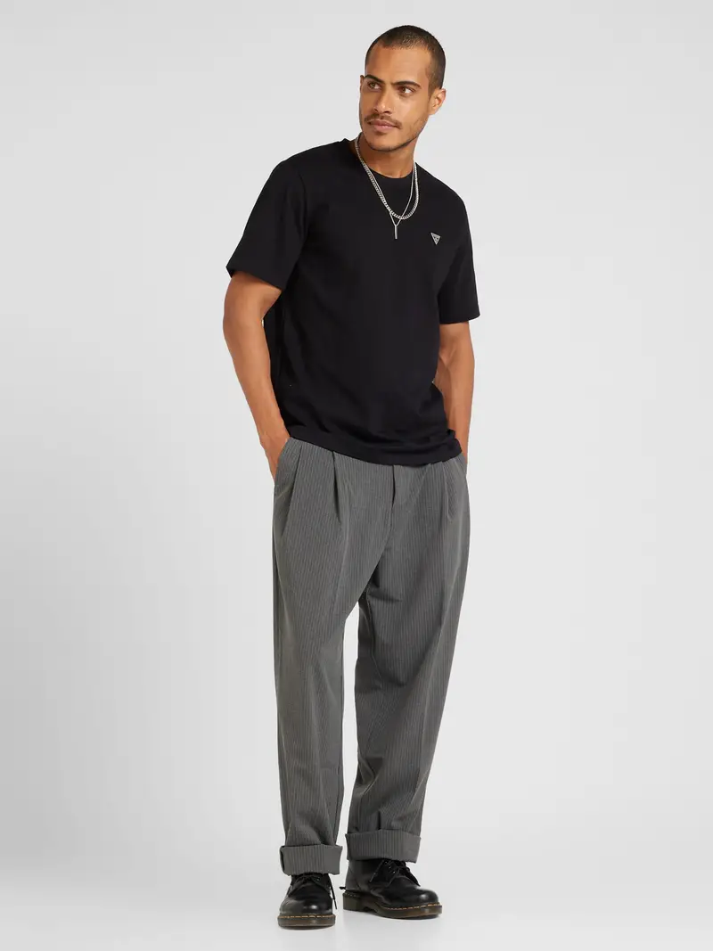 GUESS Maglietta  nero miniatura 3