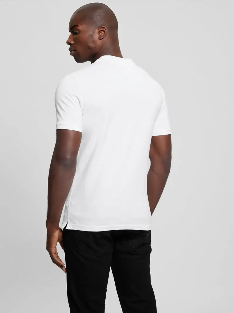 GUESS Maglietta nero / bianco miniatura 3