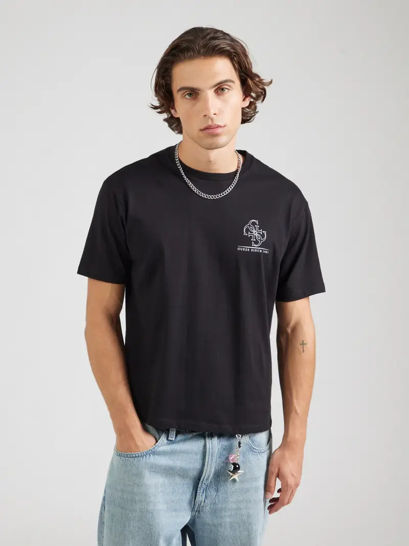 Maglietta nero / bianco miniatura 2