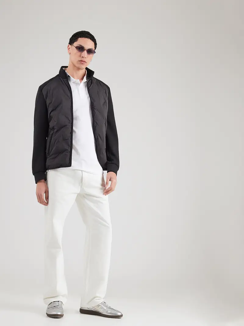 Maglietta NOLAN blu notte / bianco miniatura 2