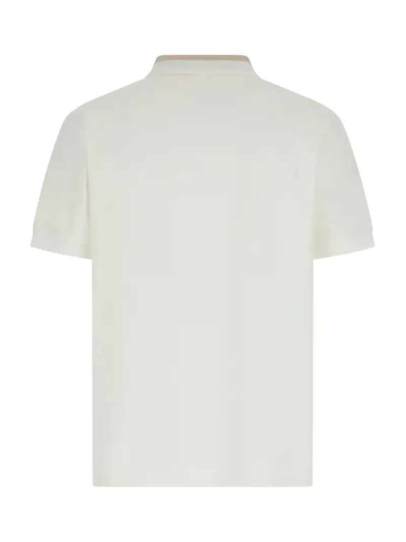 Maglietta PAUL camello / bianco miniatura 2