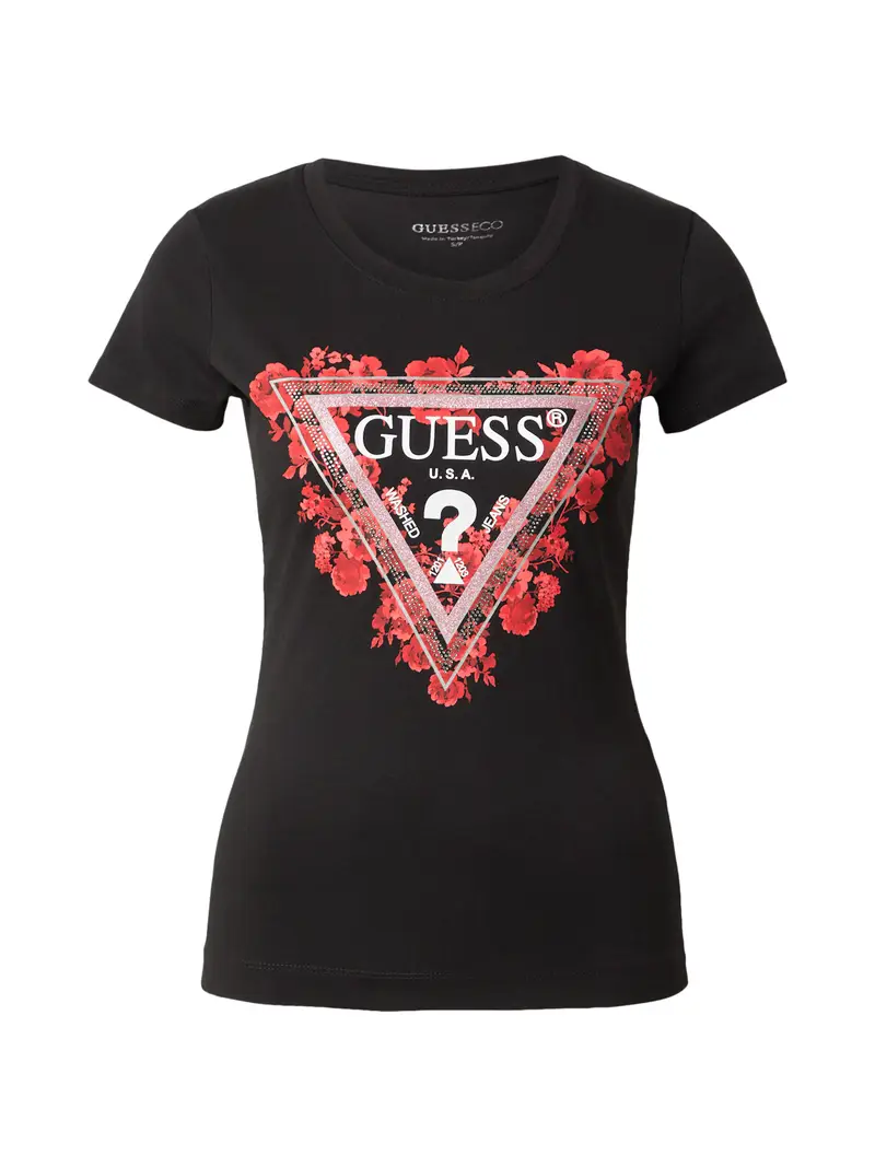 Maglietta porpora / melone / nero / bianco