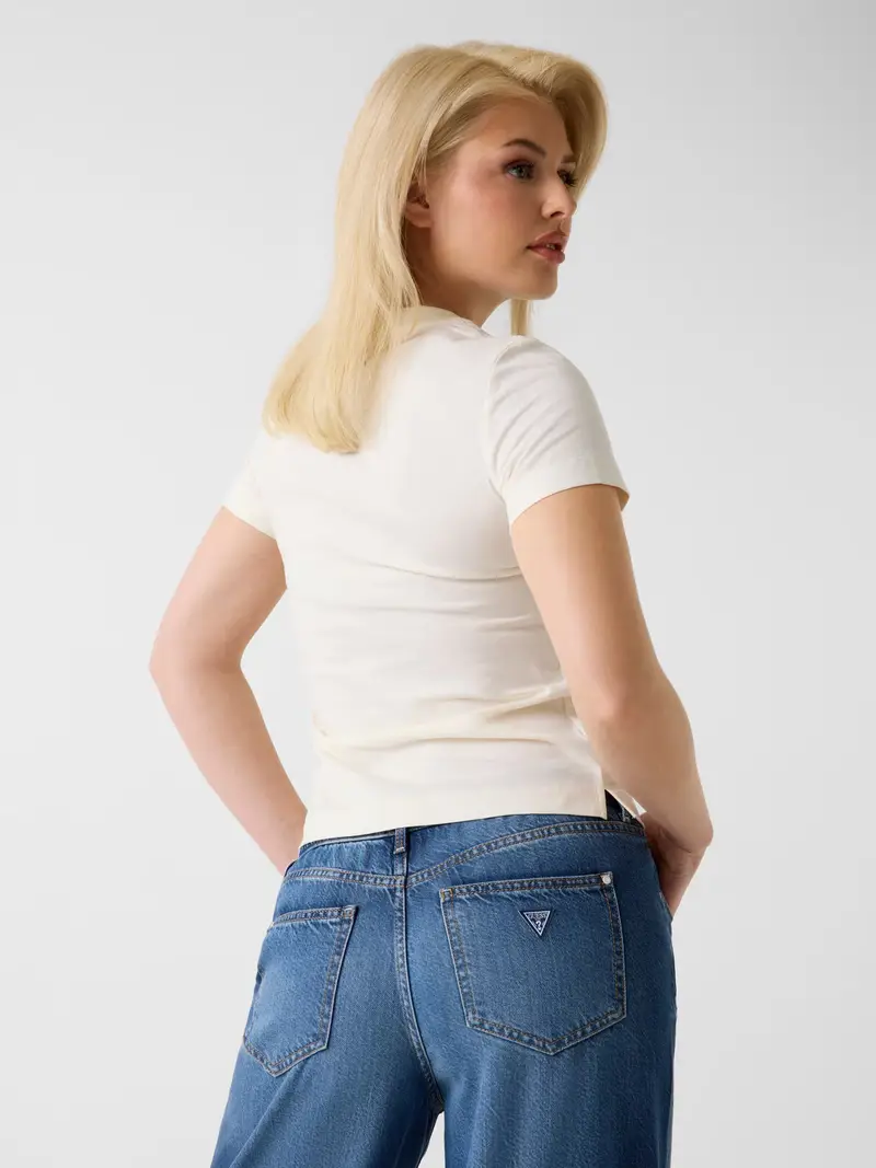 Maglietta QUID crema / opale / blu scuro / bianco miniatura 3