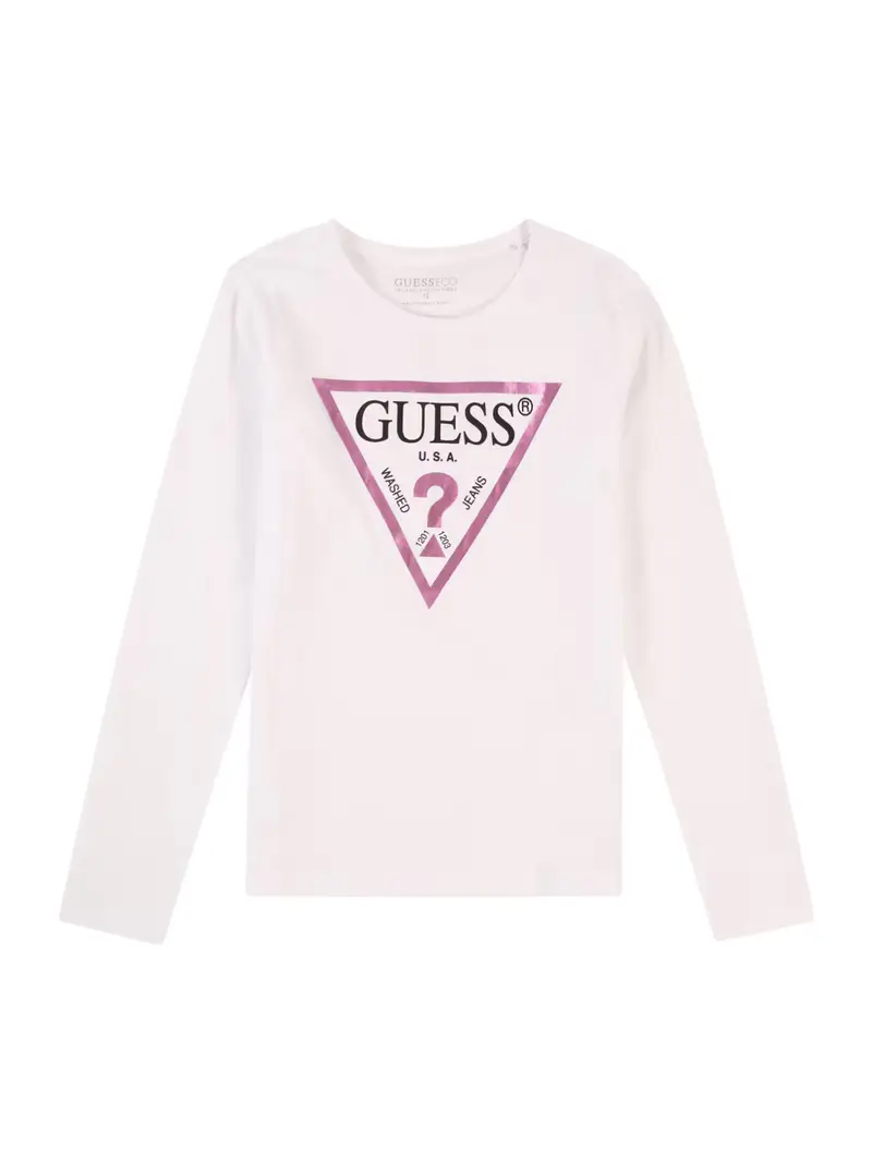 Maglietta rosa scuro / nero / offwhite