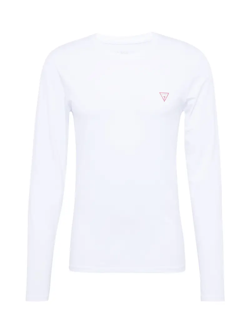 GUESS Maglietta rosso / bianco