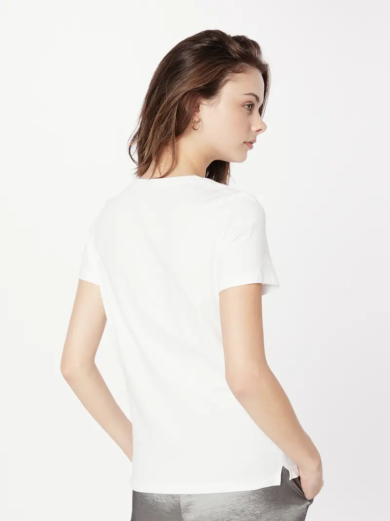 GUESS Maglietta rosso / nero / bianco miniatura 2